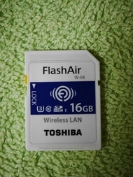 Toshiba FlashAir SD WIFI 16GB FlashAir™ W-04 (ความจุ 16GB) Flash Air
