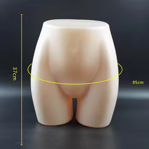 Female Panty Model Plastic Underpants Display Stand Hip Woman Mannequins for Intimate Clothes Store 