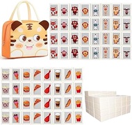 LUFEIS 65 Blocks Mahjong Game Blocks, Seaside Escape Game Blocks Mahjong, Seaside Escape Game, 30 mm