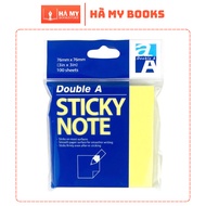 Combo of 5 note Papers - Double A Yellow note Paper