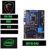 1155 MAINBOARD MSI ZH77A-G43 DDR3 INTEL GEN2-3