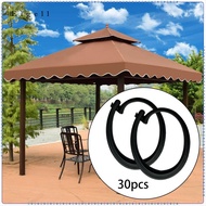 [Eigell] 30 Pieces Gazebo Curtain Hooks Professional Replacement Gazebo Accessories for Backyard, Ca