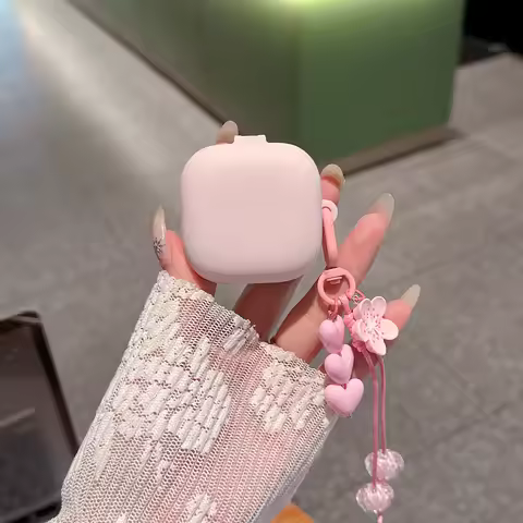 Cherry Blossom Silicone Earphone Case For Samsung Galaxy buds4/Galaxy buds4 pro/Buds2PRO/Buds Live/B