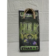 Hulk theme lootbags 10pcs perpack