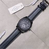 fossil leather watch for men good quality with box and paperbag