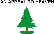 magFlags XXXL+ Flag An Appeal to Heaven Flag also called the Pine Tree Flag | landscape flag | 6.7m²