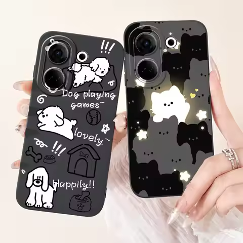 For Tecno Camon 20 20pro 4G 5G Pro Premier Phone Case Back Cover Luxury Matte Soft Liquid Silicone F