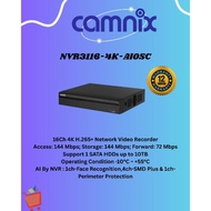 *CAMNIX, NVR3116-4K-AI, Network Video Recorder