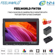 FEELWORLD FW759 | FW759P 7 INCH SLIM DSLR CAMERA FIELD MONITOR HD VIDEO ASSIST IPS 1280X800 4K HDMI AV