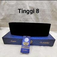 PECI SONGKOK BHS CLASSIC AC KOPIAH HITAM MUSLIM PRIA DEWASA KAIN NYAMAN LEMBUT HAJI MOTIF STANDAR T