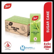 YEO'S Asian Drinks Sugar Cane Tetra Box 1 Carton (24 x 250ml)