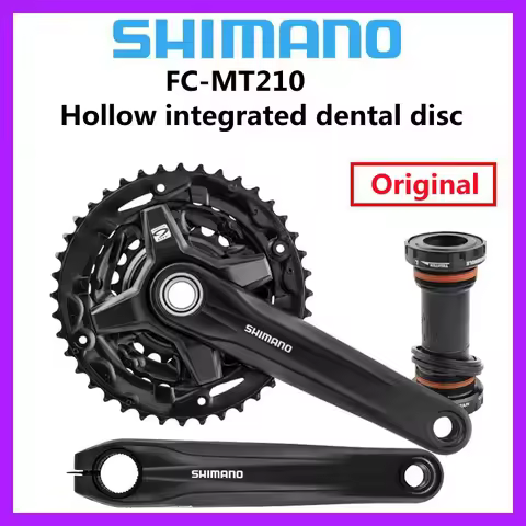 Shimano Alivio FC-MT210 Bike Crankset 3*9/27 Speed FC MT210 MTB Bike Chainwheel Crank 170mm 44/40 BB