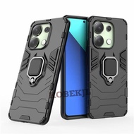 Redmi Note 13 4G Case Kickstand Magnetic Ironman Hard Case For Redmi Note 13 Pro 13C Note13 Note13Pr