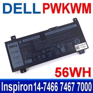 PWKWM DELL Inspiron 14 GAMING 14 7000 7466 17 7467 M6WKR P78G P78G001 PWKWM LAPTOP BATTERY