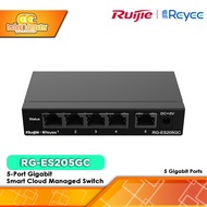 SWITCH HUB RUIJIE RG ES205GC 5-Port Gigabit Smart Cloud Managed Switch