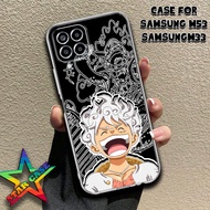 Samsung CASE 5GM53 / M33 5G MOTIF [GEAR 5] Samsung CASE NEWEST 5GM53 CLEAR CASE PROTECTED CAMERA SOF