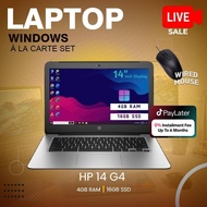 (Refurbished) ÀlaCarte | HP 14 G4 Windows Laptop (Intel Celeron/4GB RAM/16GB - 32GB SSD)