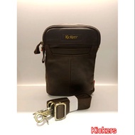 Kickers Leather Sling Bag