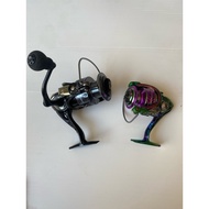 (box9a) REEL iroly valor regularhg and valor and iroly regalis power handle REEL SPINNING G-TECH INF