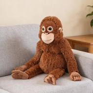 Punch Monkey IKEA DJUNGELSKOG Orangutan Plush Brown Soft Toy Monkey