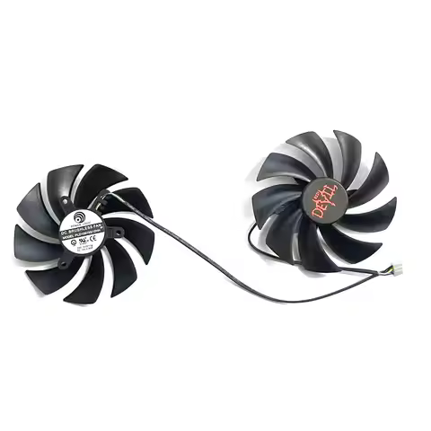 For POWERCOLOR DATALAND Radeon RX 580 590 graphics card replacement Brand new 95MM RX580 590 GPU fan