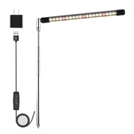 Full Spectrum LED Grow Lights for Indoor Plants with Adjustable Height 3 Lighting Spectrum Auto Time