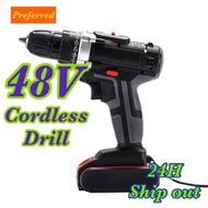 48V Cordless still Lithium Battery Rechargeable Power Drill