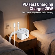 Charger Cable Fast PD Type-C Fast Charger Standard Charger 20W 20W Fast PD Charger Fast Charging Fas
