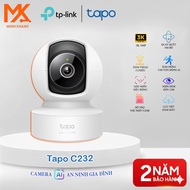 [Genuine Tapo] Tapo C232 5M Smart Wi-Fi Camera – AI People Detection, 360 Panning, Home Surveillance