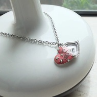 Empress Dowager Cixi Personality Two-Layer Heart Pendant Vivienne High-Quality Saturn Double Petal O