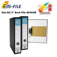 Emi K2 3" Arch File Emi K2 3" Arch File AF403B/ 3" Lever Arch File (8998)