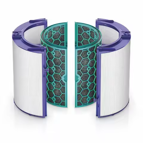 Carbon Filter for Dyson TP04 HP04 DP04 Pure Cool Hepa Purifier 969048-02 Sealed Two Stage 360 Degree