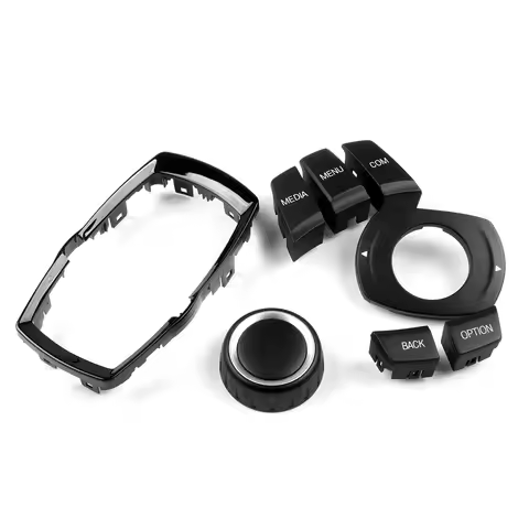 iDrive Knob Multimedia Button Panel Bezel For BMW 1 2 3 4 X1 X2 X3 X4 X5 F32 F33 F36 F82 F83 F48 F49