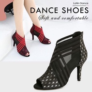 Latin Dance Shoes Female Adult High-heeled Dance Shoes Latin Dance Indoor Practice Shoes Dance Shoes Ballroom Dance Shoes