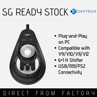 PXN A7 Racing Shifter for Gaming (H-Shifter) | USB RJ11 PS2 Connectivity | Compatible with PXN V9/V1