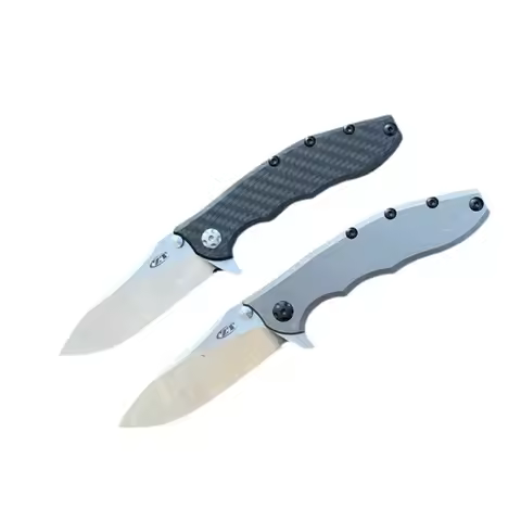 ZT0562 Travel Knife Titanium/Carbon Fiber Handle Outdoor Fishing Camping Tool Folding Knife EDC Pock