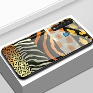 Casing hp For Samsung A9 2018 A8+ 2018 A8 2018 Case Casing line pattern soft edge silicone hard shel