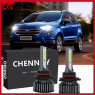 สำหรับ Ford ECOSPORT ปี 2012-2017 (ไฟหน้า) - 2 pc H7 LED สีขาว 6000 K ชุดไฟหน้า รับประกัน 1 ปี เสียบ