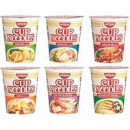 Nissin instant cup noodles - Laksa Mushroom Tomyam Chilli crab Seafood