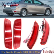 LED Brake Rear Bumper Reflector Turn Signal Fog Lamp For Toyota Corolla 2014 2015-2018 Tail Lights F