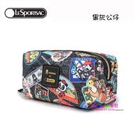 Poetry lishibao tokidoki Lesportsac sowing cosmetic bag amenity bag clutch bag 3276