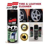 Soft99 / Soft 99 Leather / Rubber / Tire Spray Wax 420ml