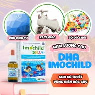 Imochild Vitamin DHA Brain Development, IQ for Children - IMOCHILD Box 20ml DHA for Kids