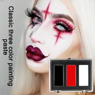 Clown makeup oil paint red black and white three-color paint cream paint body paint paint face paint
