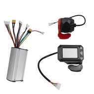 24V 250W Folding Scooter Controller Kit Electric Scooter Controller LCD Display Brake Accelerator Th