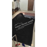 black plain studiobackdrop/muslin cloth materials