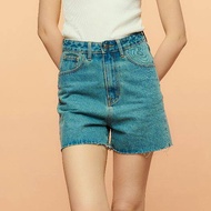 SUNNYEXPRESS101 - Sunny Ripped Denim Jorts กางเกงยีนส์ขาสั้น