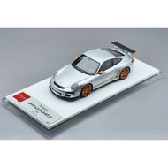 [Ready Stock] Make up Make up Porsche 911 997 GT3 RS 1/43 MU Porsche 911 (997) GT3 RS 2007 Silver Or