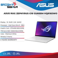 ASUS ROG ZEPHYRUS G16 GU605M-VQR109WO/GU605M-VQR182WO (U9-185H/32GB DDR5/1TB NVME/RTX4060 8GB DDR6) 