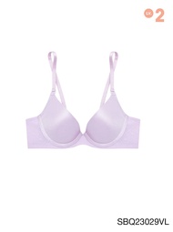 Sabina Twenty Five Level 2 เสื้อชั้นใน มีโครง รหัส SBQ23029VL - สีม่วงอ่อน